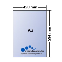 A2 Plakát készítés, nyomdai árkalkulátor. Plakát árak.