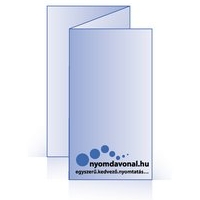 F5 méretű cikk-cakk hajtott leporelló bemutató kép